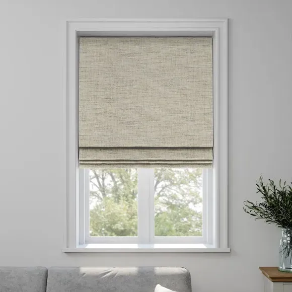 Made to Measure Roman Blind - Dove, Recycled