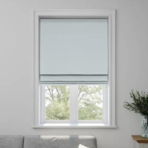 Made to Measure Roman Blind - Duck Egg, Cotton