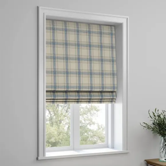Made to Measure Roman Blind - Duck Egg