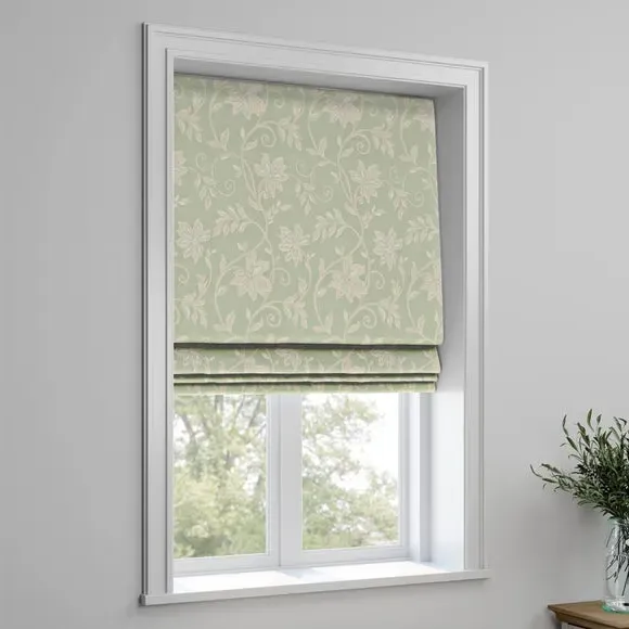 Made to Measure Roman Blind - Duckegg