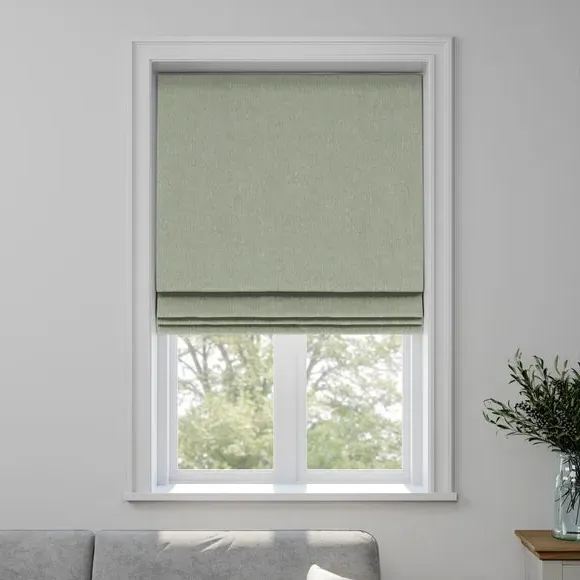 Made to Measure Roman Blind - Eucalyptus, Polycotton