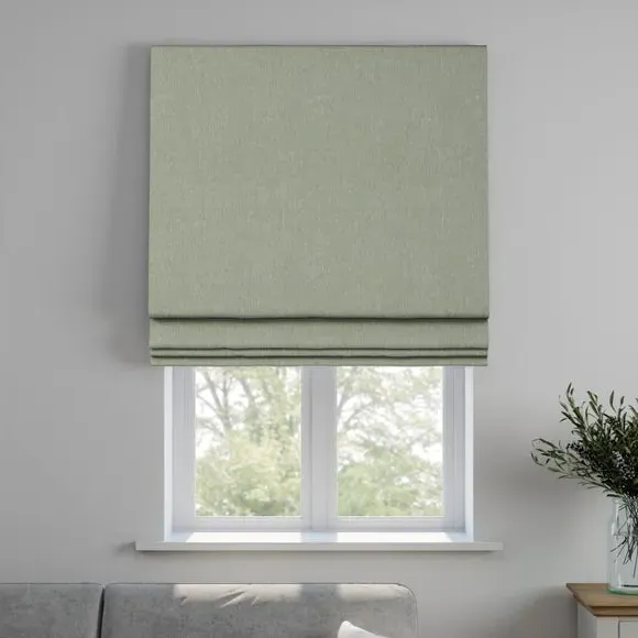 Made to Measure Roman Blind - Eucalyptus, Polycotton
