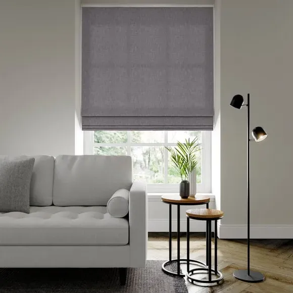 Made to Measure Roman Blind - Flint, Polyester