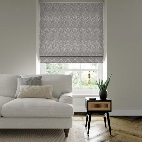 Made to Measure Roman Blind - Flint, Textured image
