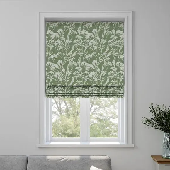 Made to Measure Roman Blind - Forest, Cotton