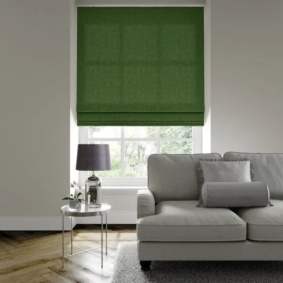 Made to Measure Roman Blind - Forest, Velvet