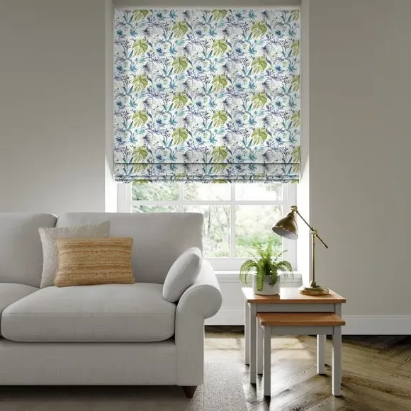 Made to Measure Roman Blind - Green, Fabric image
