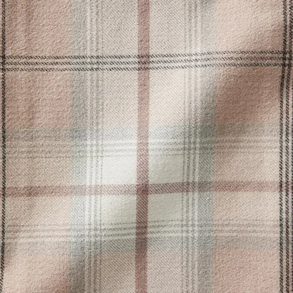 Made to Measure Roman Blind - Highland Check Blush