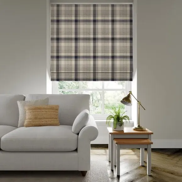 Made to Measure Roman Blind - Indigo