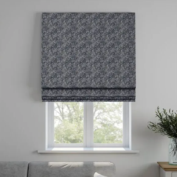 Made to Measure Roman Blind - Indigo, Cotton