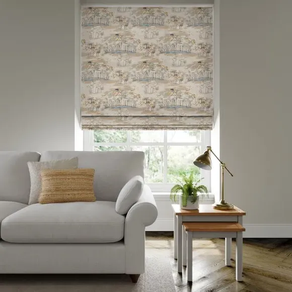 Made to Measure Roman Blind - Indigo image