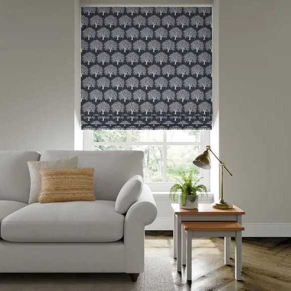 Made to Measure Roman Blind - Indigo image