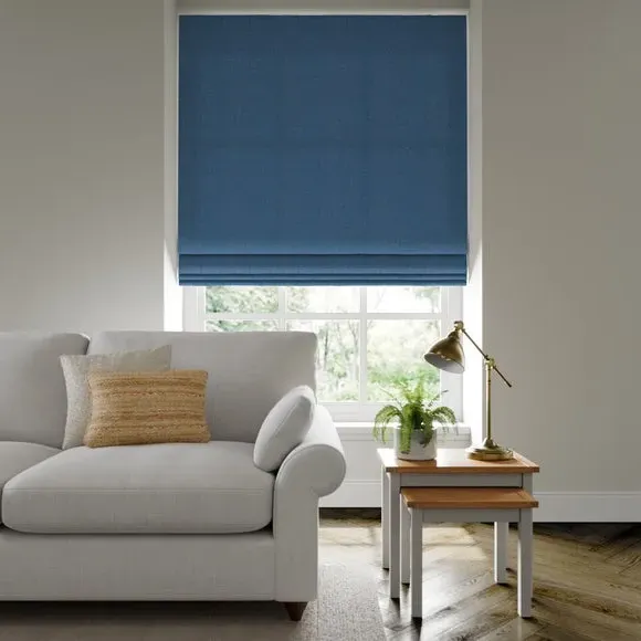 Made to Measure Roman Blind - Indigo