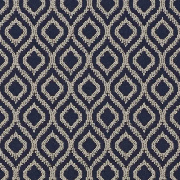 Made to Measure Roman Blind - Ink, Geometric