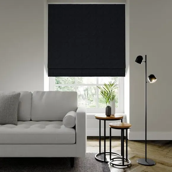Made to Measure Roman Blind - Ink, Polyester image