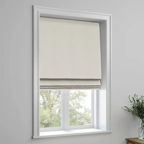 Made to Measure Roman Blind - Ivory