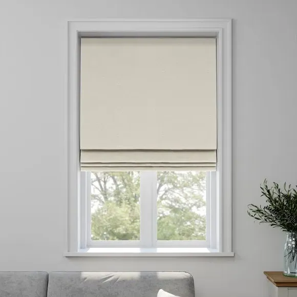 Made to Measure Roman Blind - Ivory