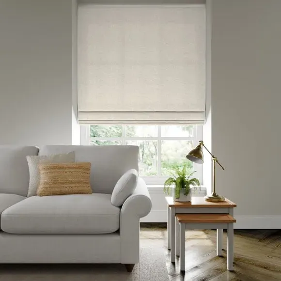 Made to Measure Roman Blind - Ivory