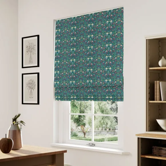 Made to Measure Roman Blind - Jade, Cotton