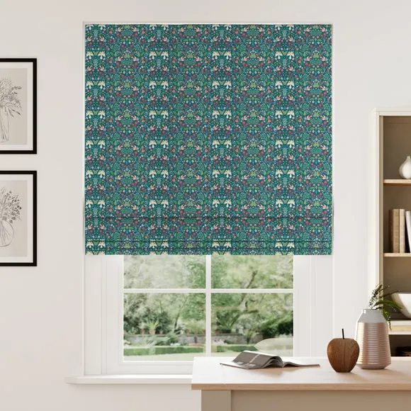 Made to Measure Roman Blind - Jade, Cotton image