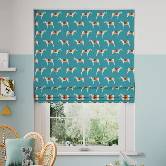Made to Measure Roman Blind - Jade, Cotton