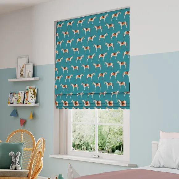 Made to Measure Roman Blind - Jade, Cotton