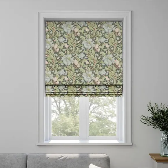 Made to Measure Roman Blind - Jade, Floral