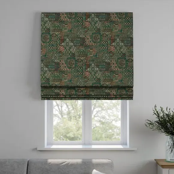 Made to Measure Roman Blind - Jade, Polyester image