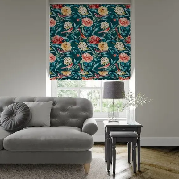 Made to Measure Roman Blind - Jade, Velvet image