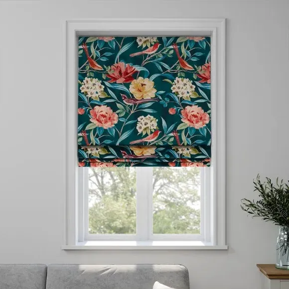 Made to Measure Roman Blind - Jade, Velvet