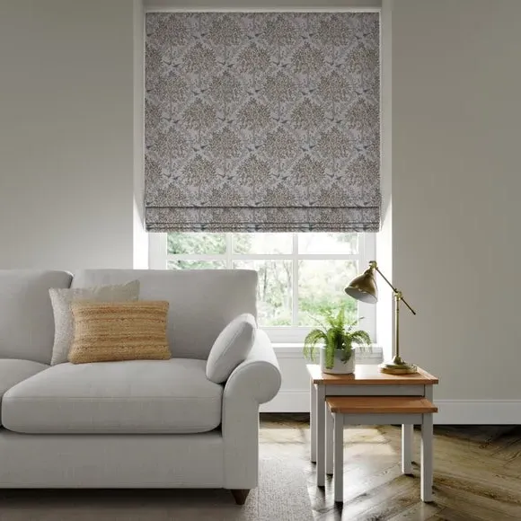 Made to Measure Roman Blind - Kingfisher, Jacquard