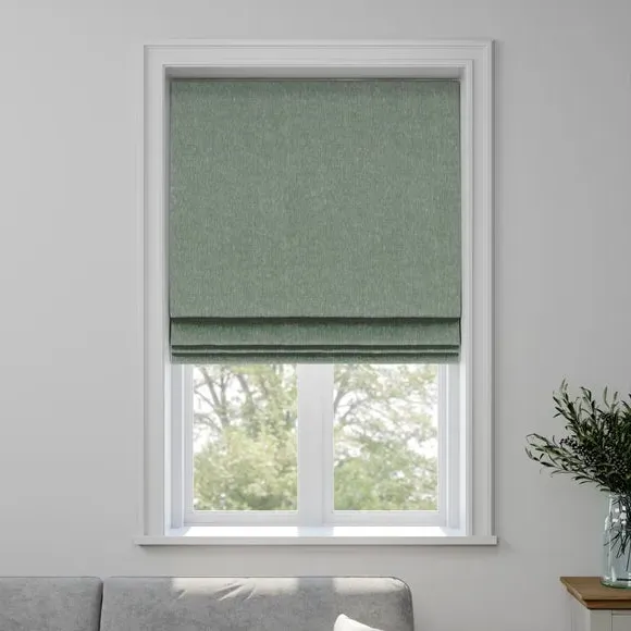 Made to Measure Roman Blind - Kingfisher, Polycotton