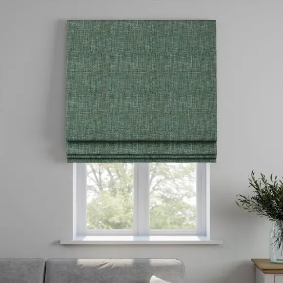 Made to Measure Roman Blind - Kingfisher, Recycled