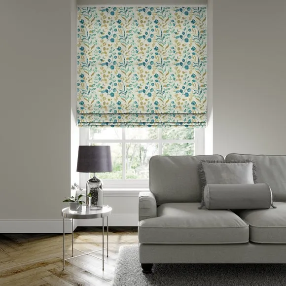 Made to Measure Roman Blind - Lagoon, Polyester