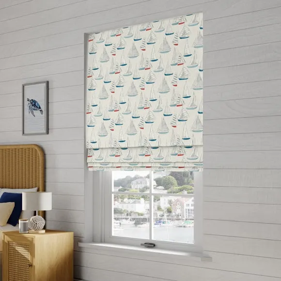 Made to Measure Roman Blind - Multi, Cotton