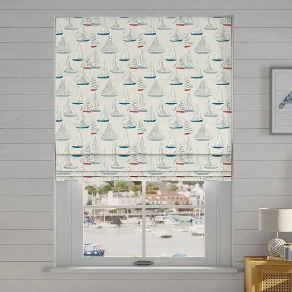 Made to Measure Roman Blind - Multi, Cotton image