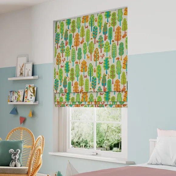 Made to Measure Roman Blind - Multi, Cotton
