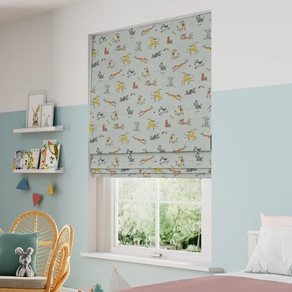 Made to Measure Roman Blind - Multi, Cotton