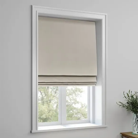 Made to Measure Roman Blind - Mushroom