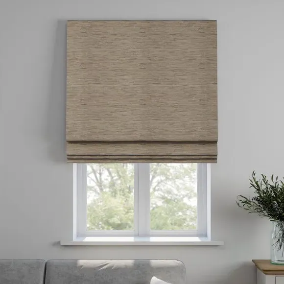 Made to Measure Roman Blind - Mushroom, Fabric