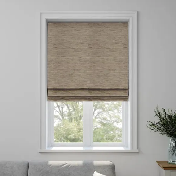 Made to Measure Roman Blind - Mushroom, Fabric