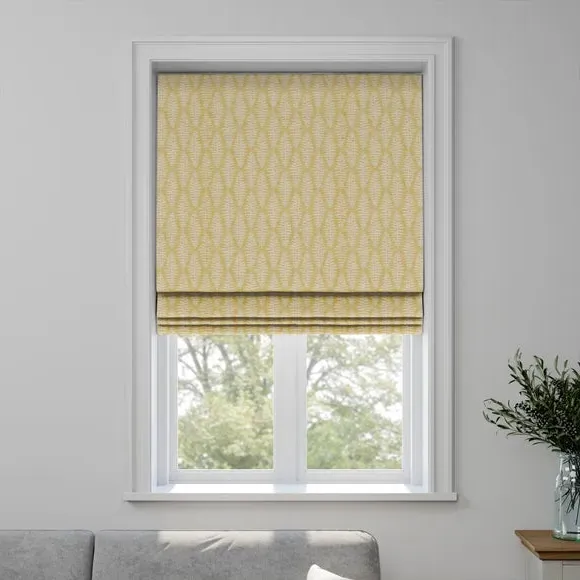 Made to Measure Roman Blind - Mustard