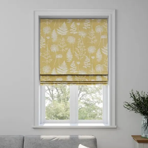 Made to Measure Roman Blind - Mustard
