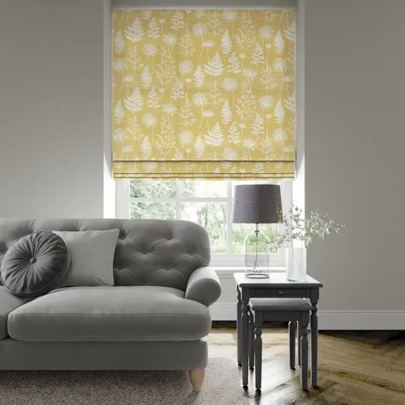 Made to Measure Roman Blind - Mustard