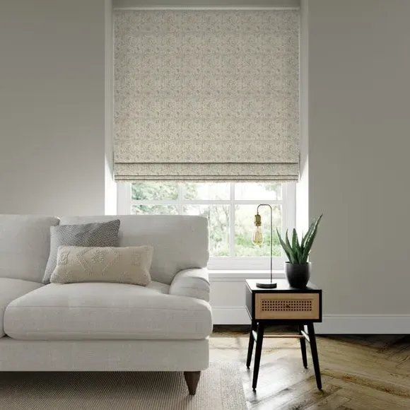 Made to Measure Roman Blind - Natural, Cotton