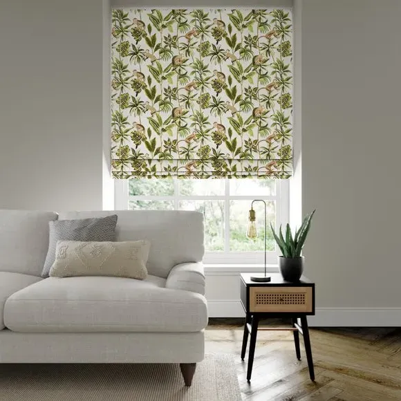 Made to Measure Roman Blind - Natural, Fabric image