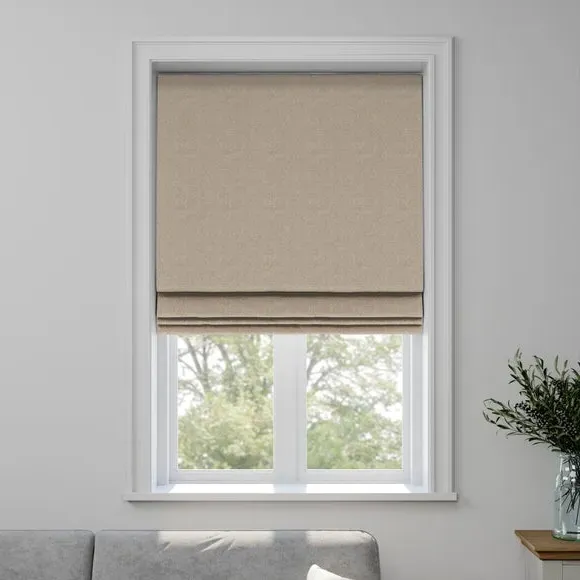 Made to Measure Roman Blind - Natural, Polycotton