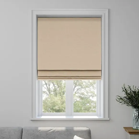 Made to Measure Roman Blind - Natural, Polyester