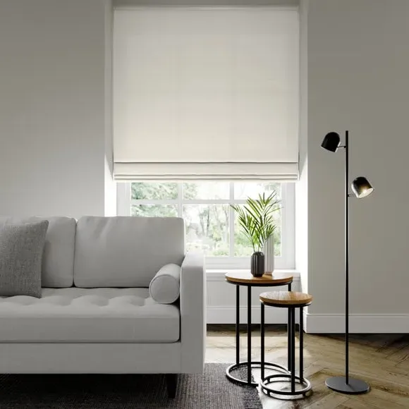 Made to Measure Roman Blind - Natural, Polyester