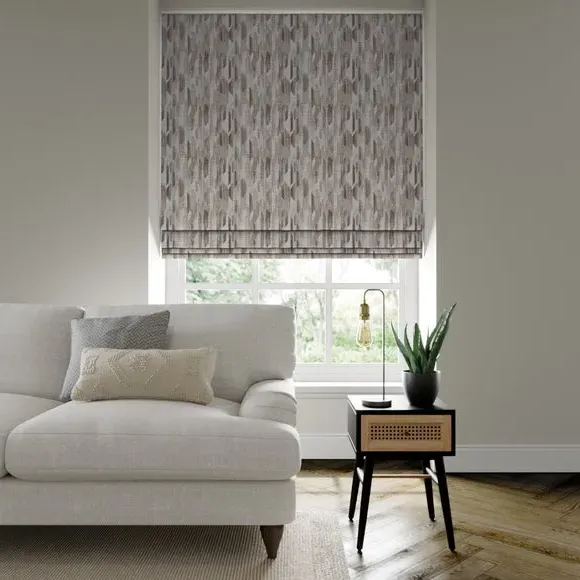 Made to Measure Roman Blind - Natural, Polyester image